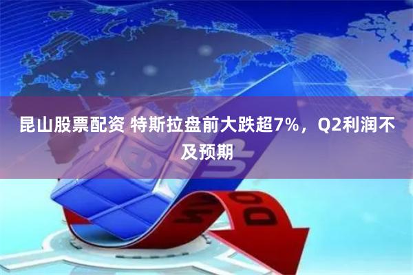 昆山股票配资 特斯拉盘前大跌超7%，Q2利润不及预期